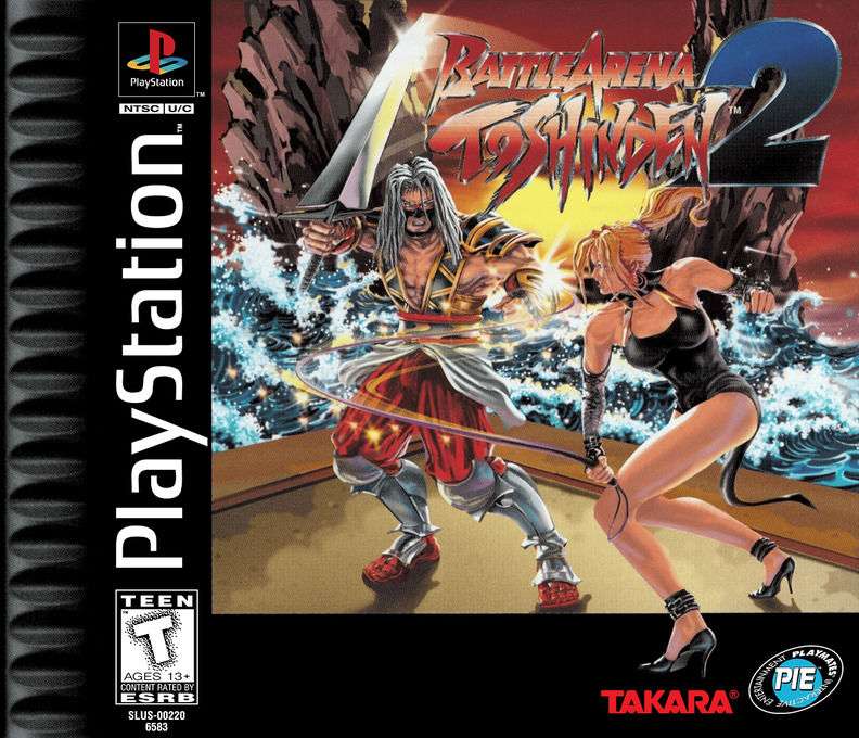 Battle Arena Toshinden 2 box art