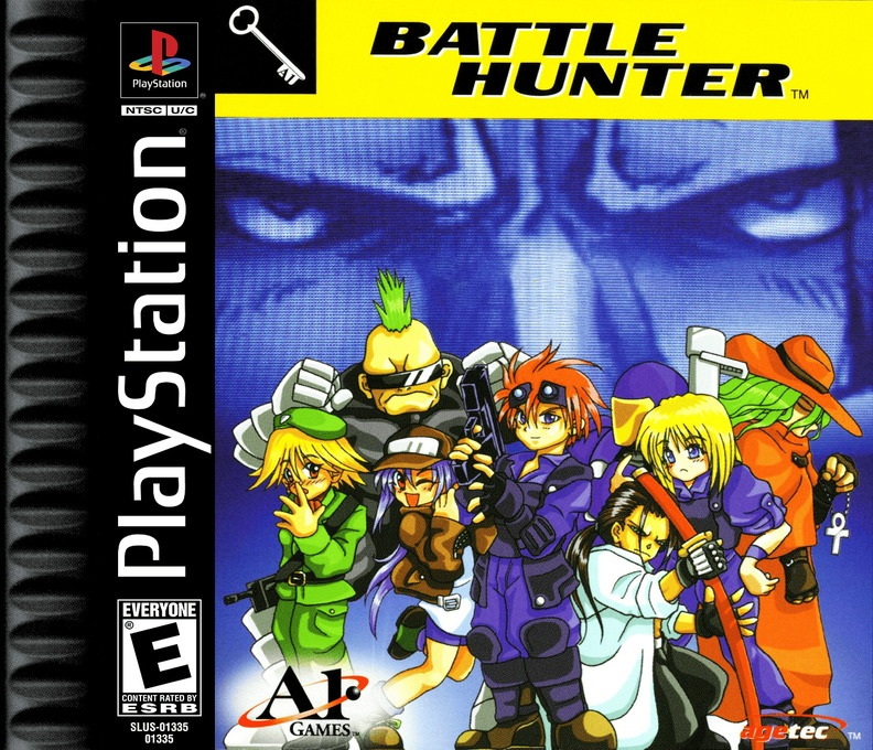 Hunter, The box art