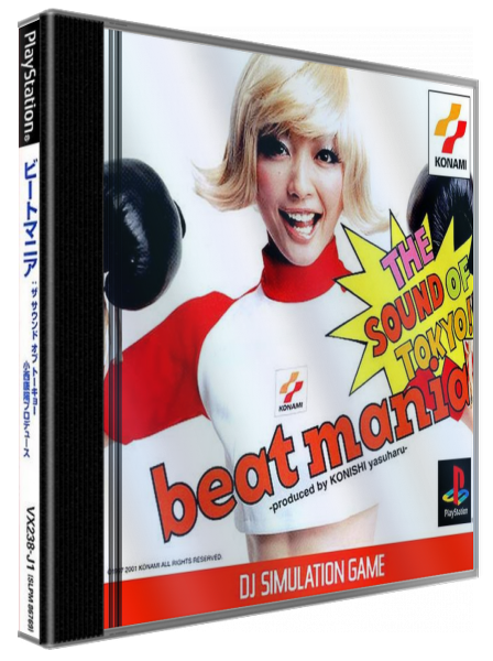 Beat Mania - The Sound Of Tokyo — box-3D (JP)