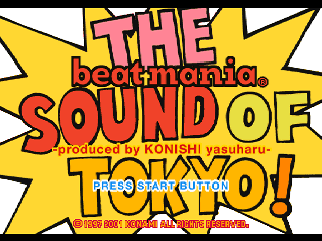 Beat Mania - The Sound Of Tokyo — sstitle (JP)