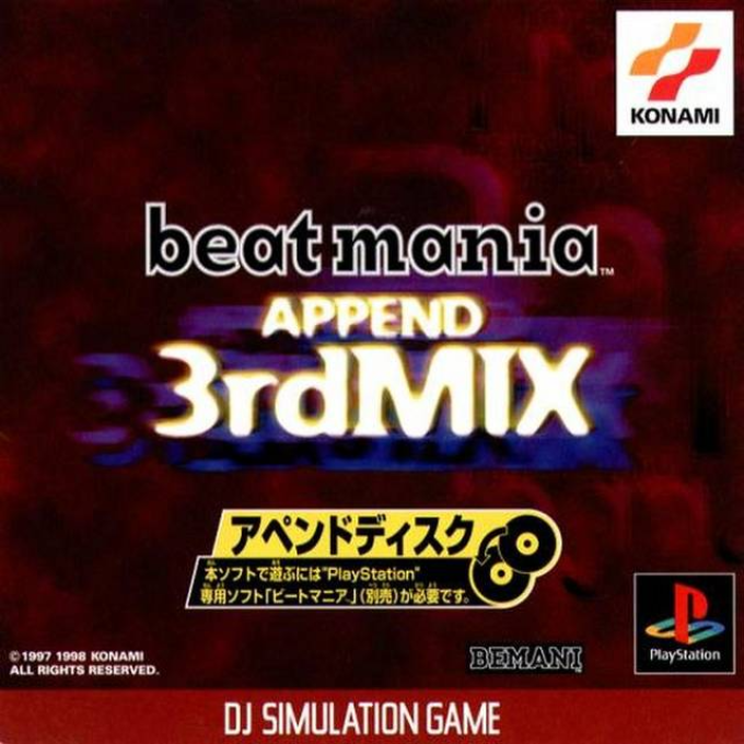 Beat Mania Append 3rdmix box art