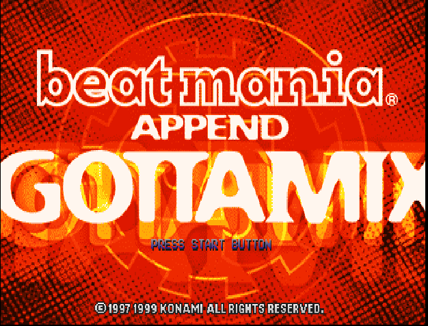 Beat Mania Append Gottamix — sstitle (JP)