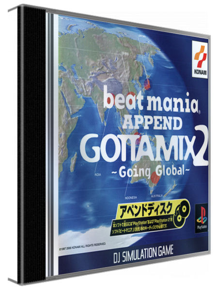 Beat Mania Append Gottamix 2 - Going Global — box-3D (JP)