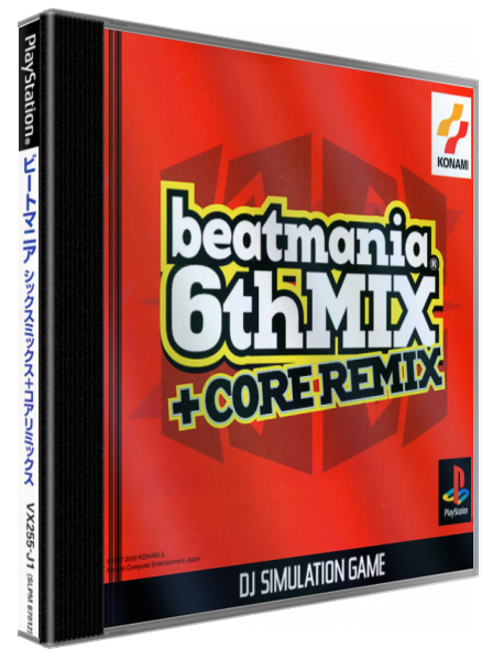 Beatmania 6thmix Core Remix — box-3D (JP)