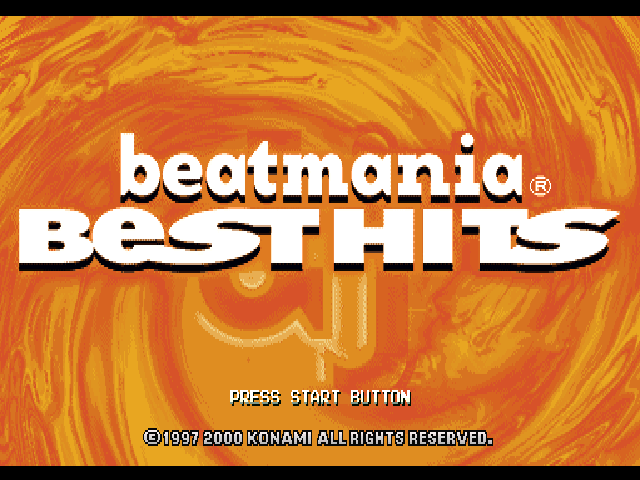 Beatmania Best Hits — sstitle (JP)
