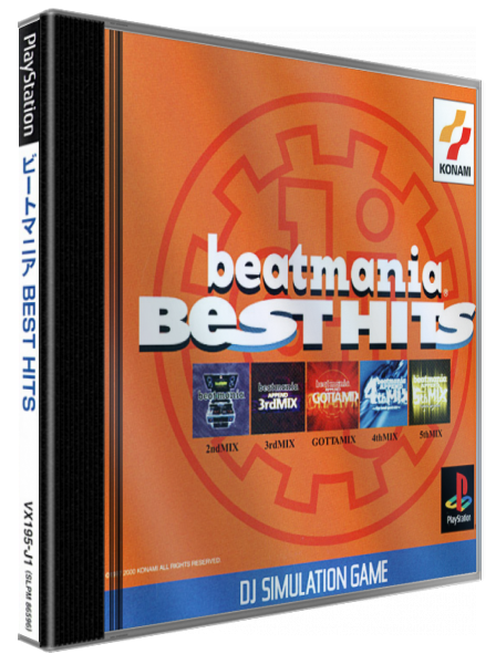 Beatmania Best Hits — box-3D (JP)
