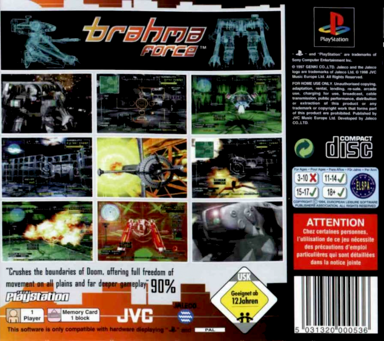 Brahma Force — box-2D-back (EU)