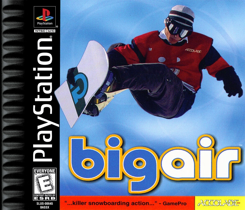 Big Air box art