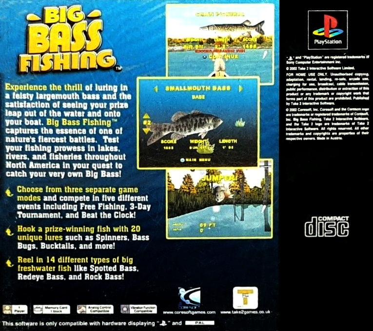 Big Bass Fishing — box-2D-back (EU)
