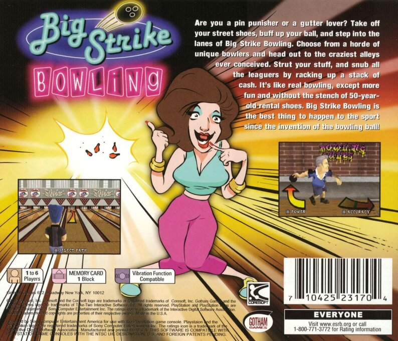 Big Strike Bowling — box-2D-back (US)