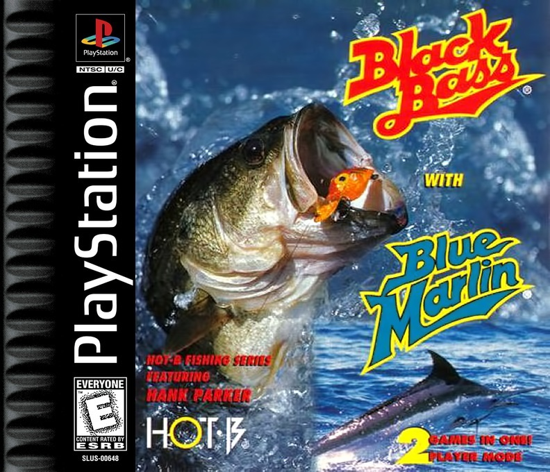 Black Bass With Blue Marlin box art