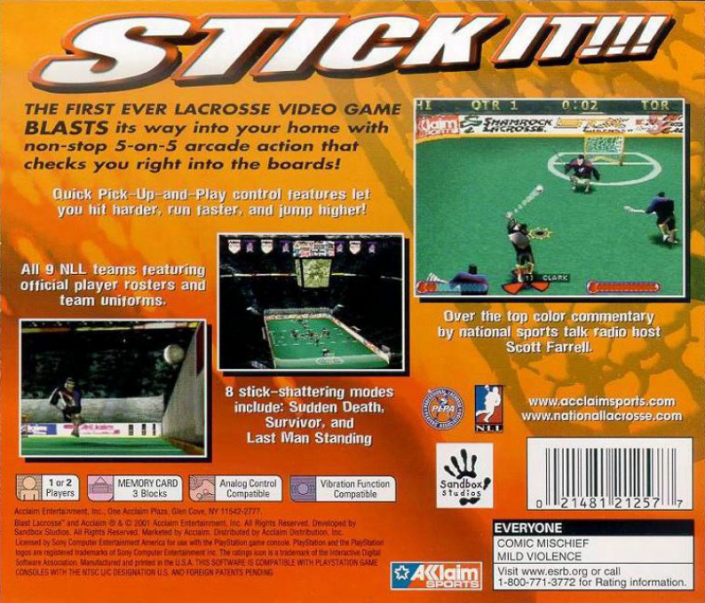 Blast Lacrosse — box-2D-back (US)