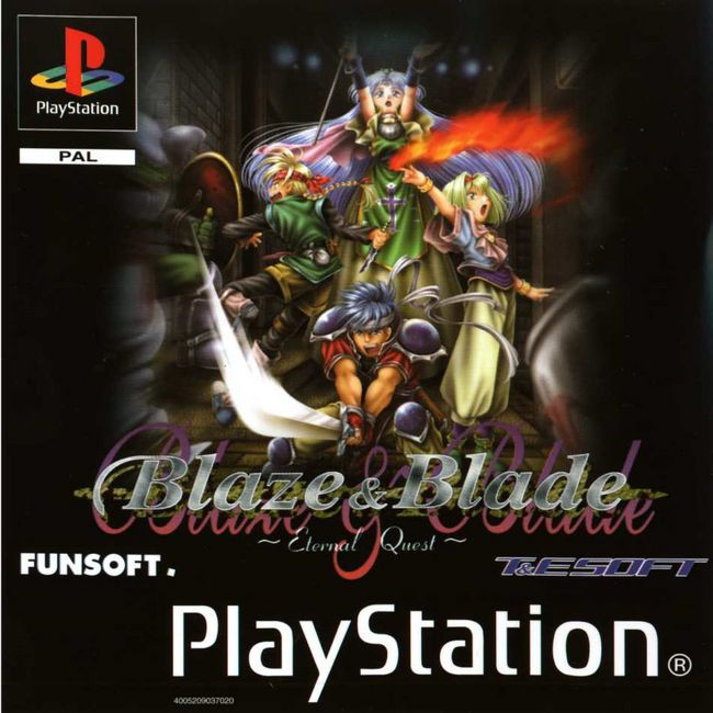 Blaze And Blade - Eternal Quest box art
