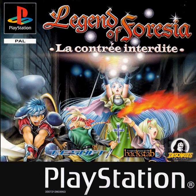 Blaze And Blade - Eternal Quest — box-2D (FR)