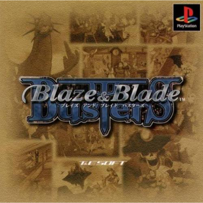 Blaze And Blade Busters box art