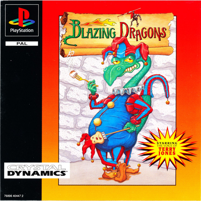 Blazing Dragons — box-2D (EU)