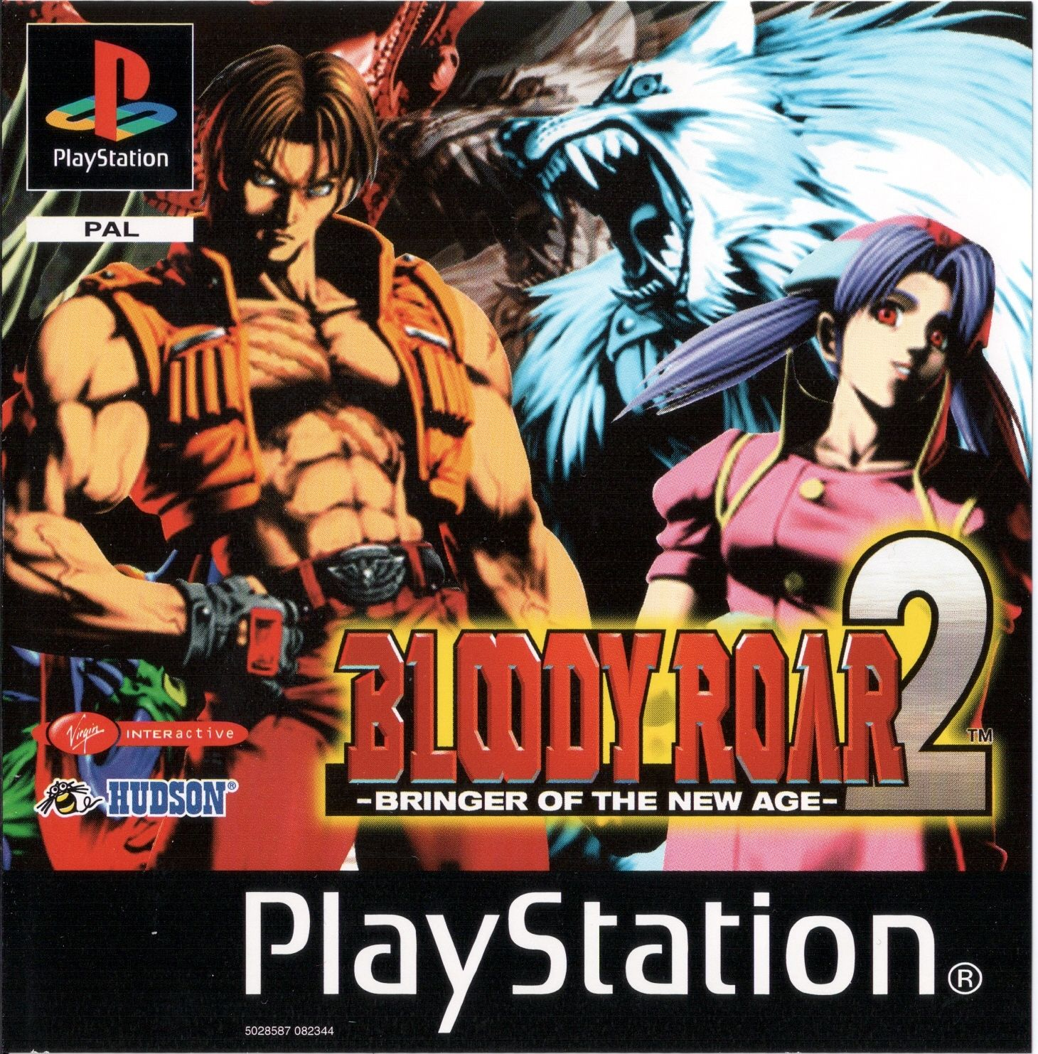 Bloody Roar 2 - Bringer Of The New Age — box-2D (EU)