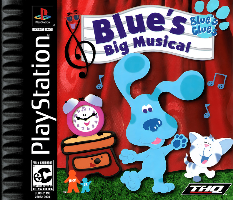 Blue's Clues - Blue's Big Musical box art
