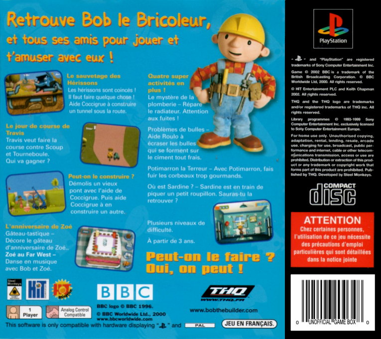 Bob Le Bricoleur — box-2D-back (FR)