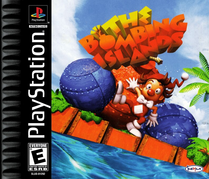 Bombing Islands, The box art