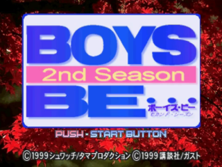Boys Be - 2nd Season — sstitle (JP)