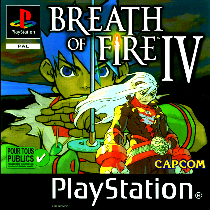 Breath Of Fire 4 — box-2D (FR)