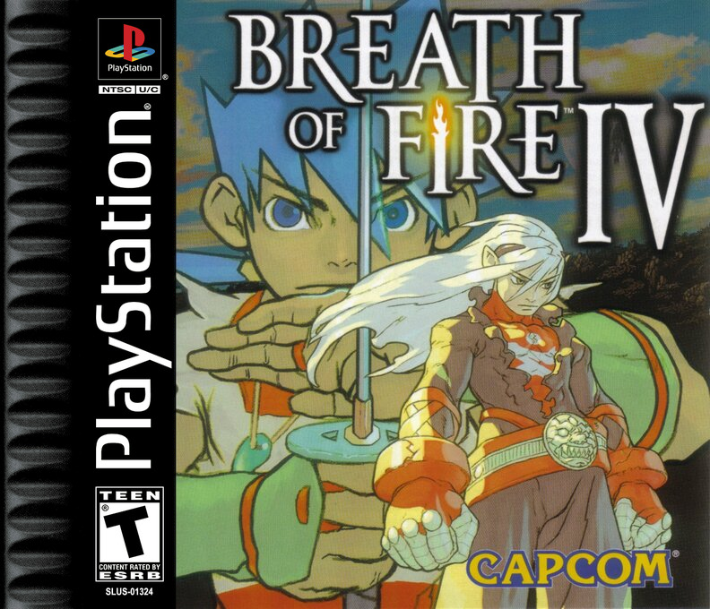 Breath Of Fire 4 box art