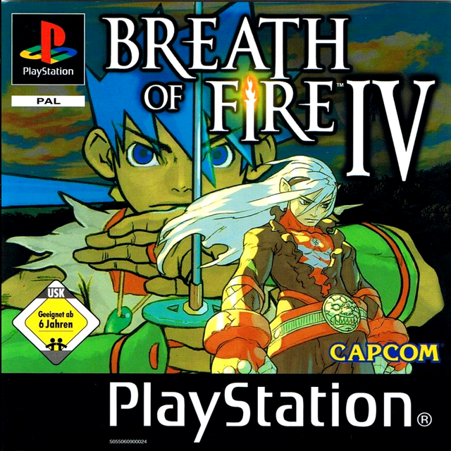Breath Of Fire 4 — box-2D (DE)