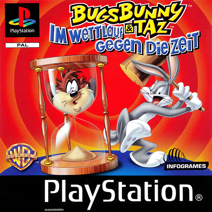 Bugs Bunny And Taz - Time Busters — box-2D (DE)
