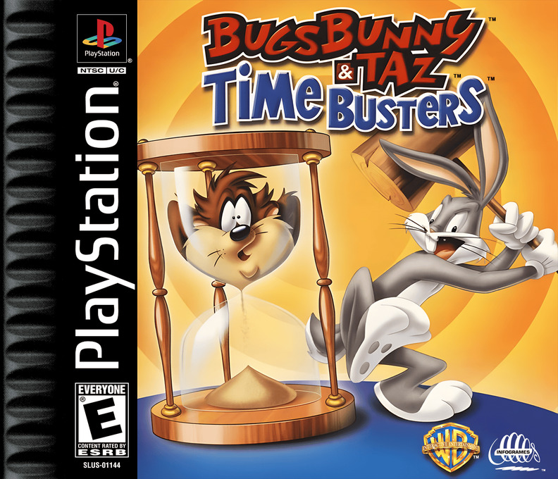 Bugs Bunny And Taz - Time Busters box art