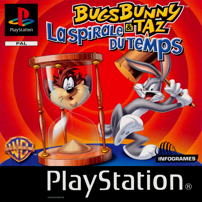 Bugs Bunny And Taz - Time Busters — box-2D (FR)