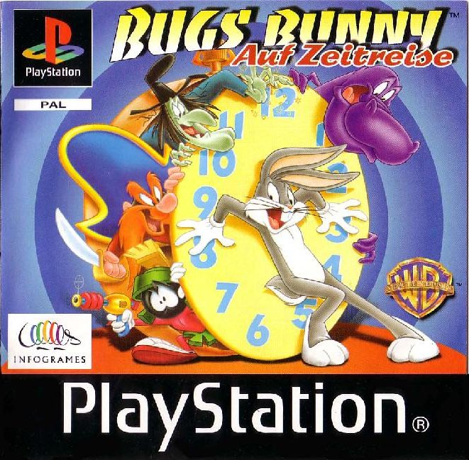 Bugs Bunny Lost In Time — box-2D (DE)