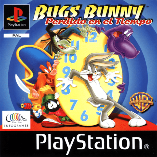 Bugs Bunny Lost In Time — box-2D (SP)