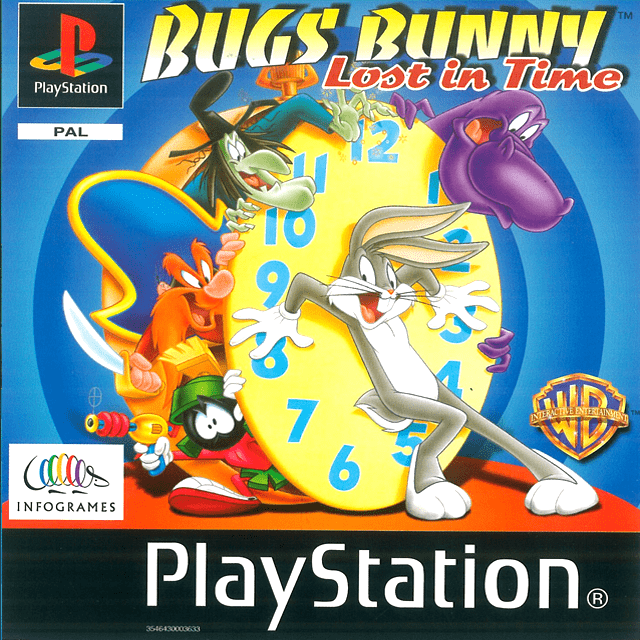 Bugs Bunny Lost In Time — box-2D (EU)