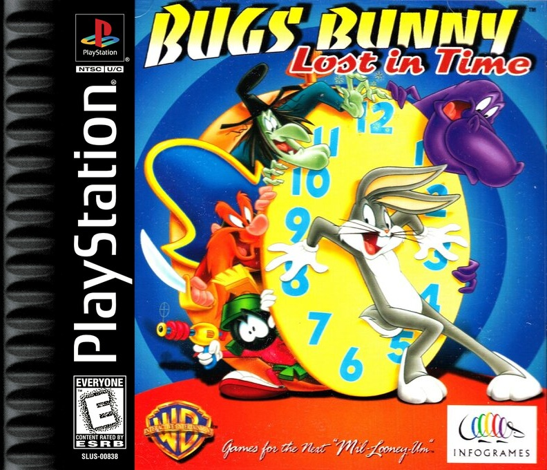 Bugs Bunny Lost In Time box art
