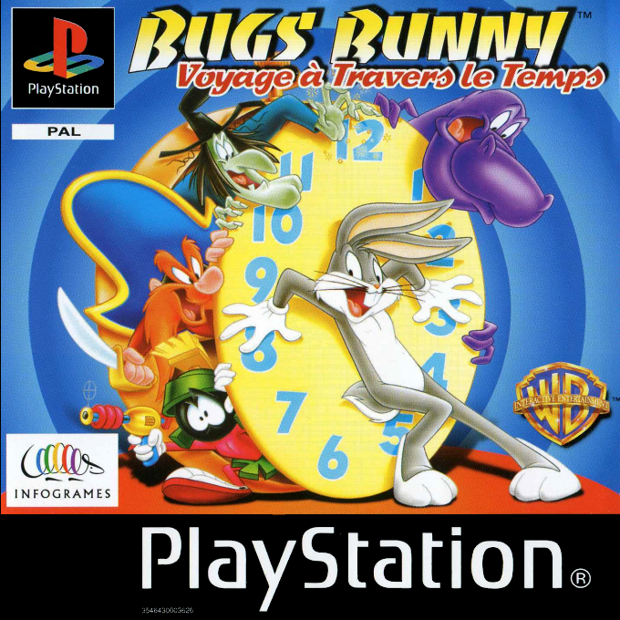 Bugs Bunny Lost In Time — box-2D (FR)