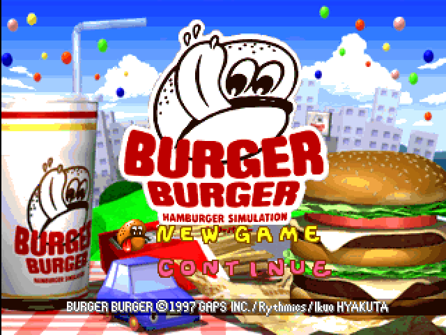 Burger Burger - Hamburger Simulation — sstitle (JP)