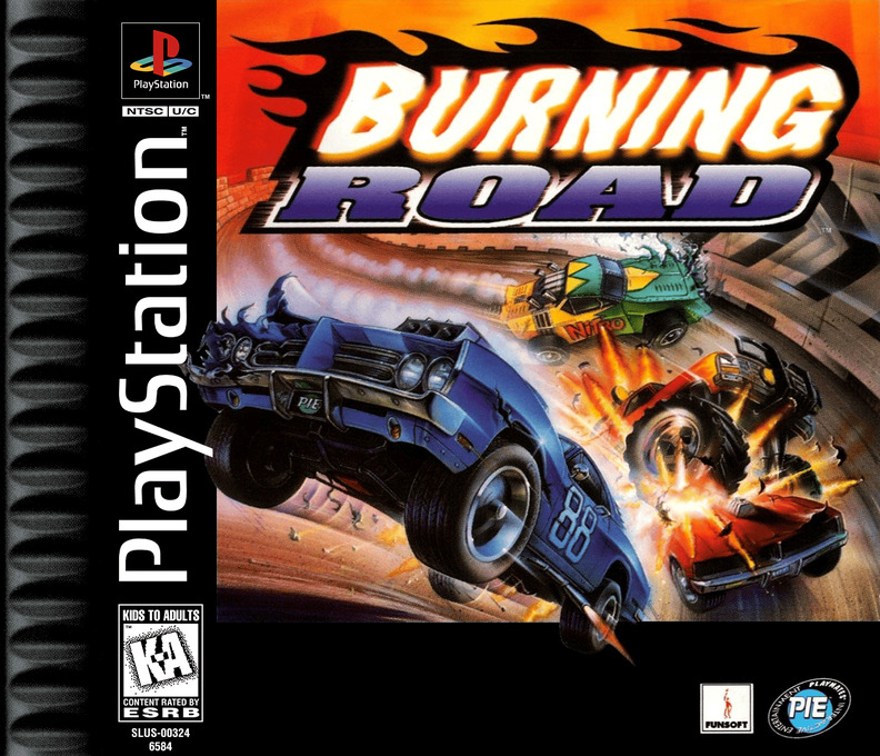Burning Road box art