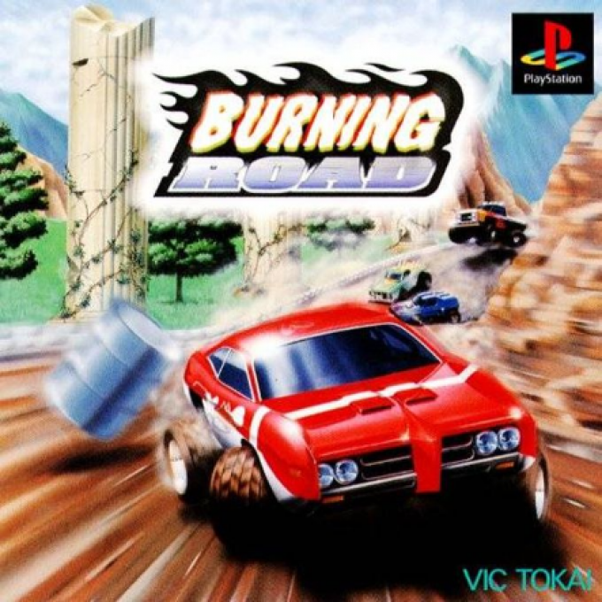 Burning Road — box-2D (JP)
