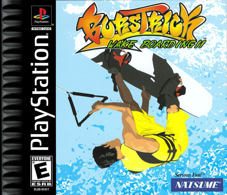 Burstrick Wake Boarding box art