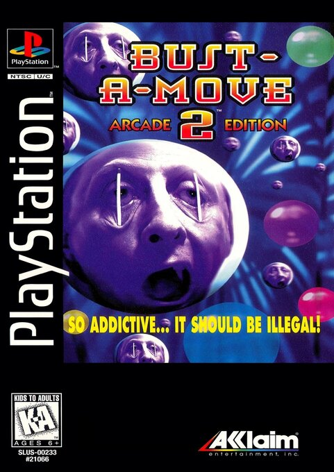 Bust-a-move 2 Arcade Edition — box-2D (AME)