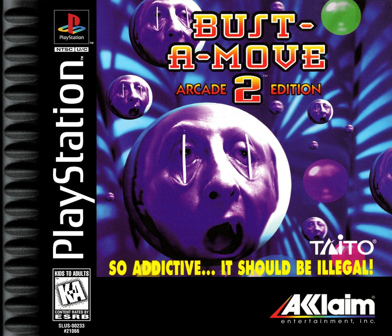 Bust-a-move 2 Arcade Edition box art