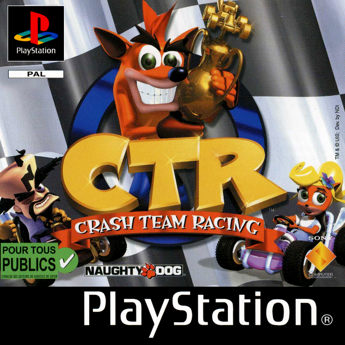 Crash Team Racing — box-2D (FR)