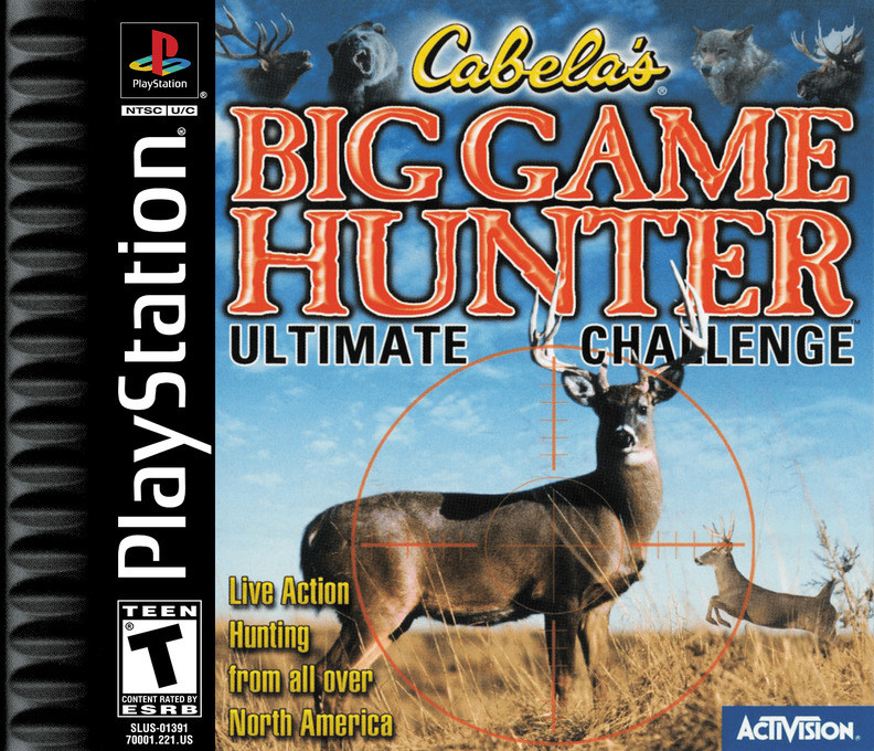 Cabela's Big Game Hunter - Ultimate Challenge box art