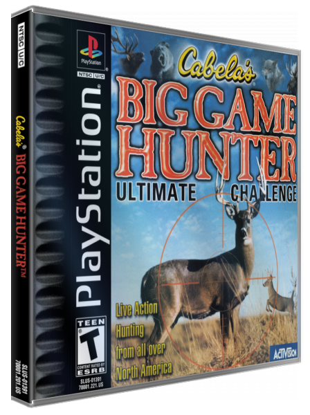 Cabela's Big Game Hunter - Ultimate Challenge — box-3D (US)