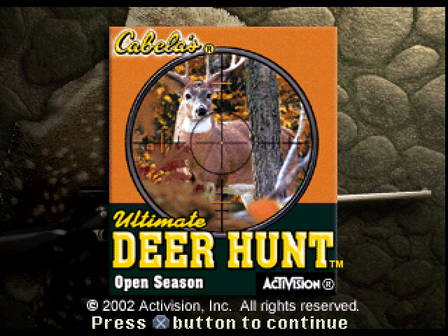Cabela's Ultimate Deer Hunt — sstitle (WOR)