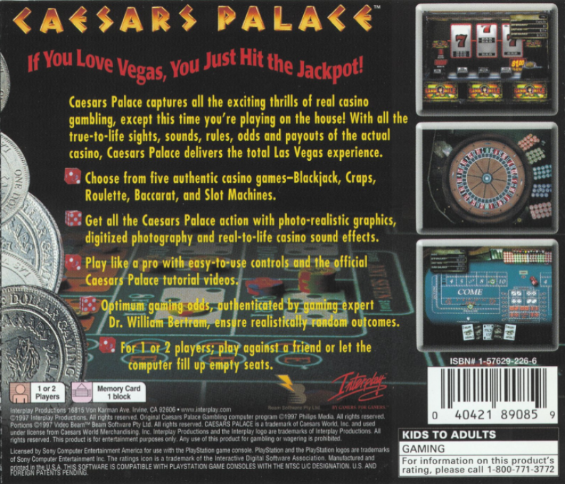 Caesars Palace — box-2D-back (US)