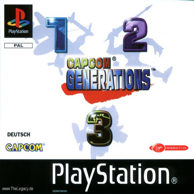 Capcom Generations — box-2D (DE)
