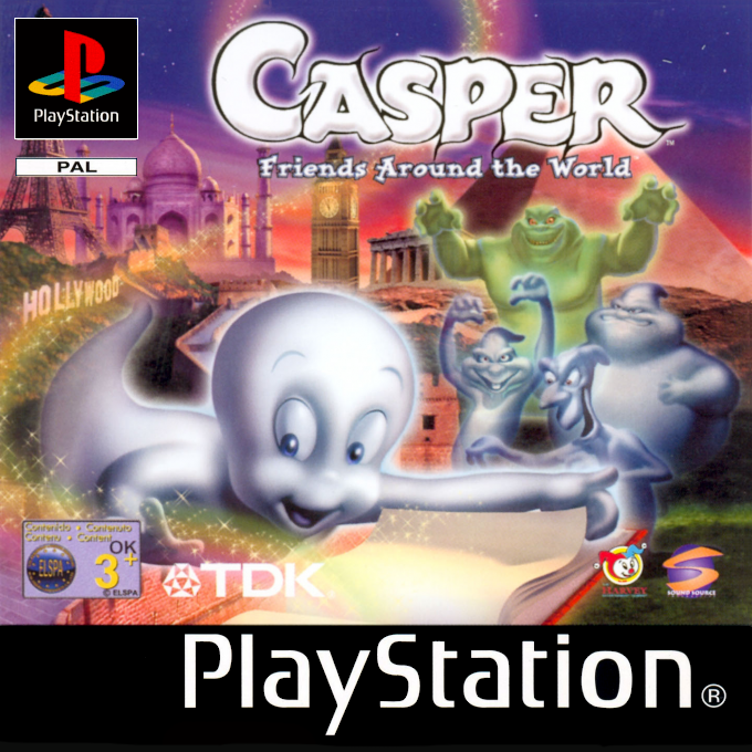 Casper - Friend Around The World — box-2D (EU)