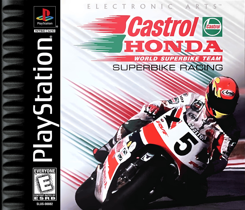 Castrol Honda Superbike Racing box art
